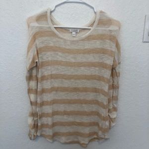 Charming Charlie Sheer long sleeve shirt